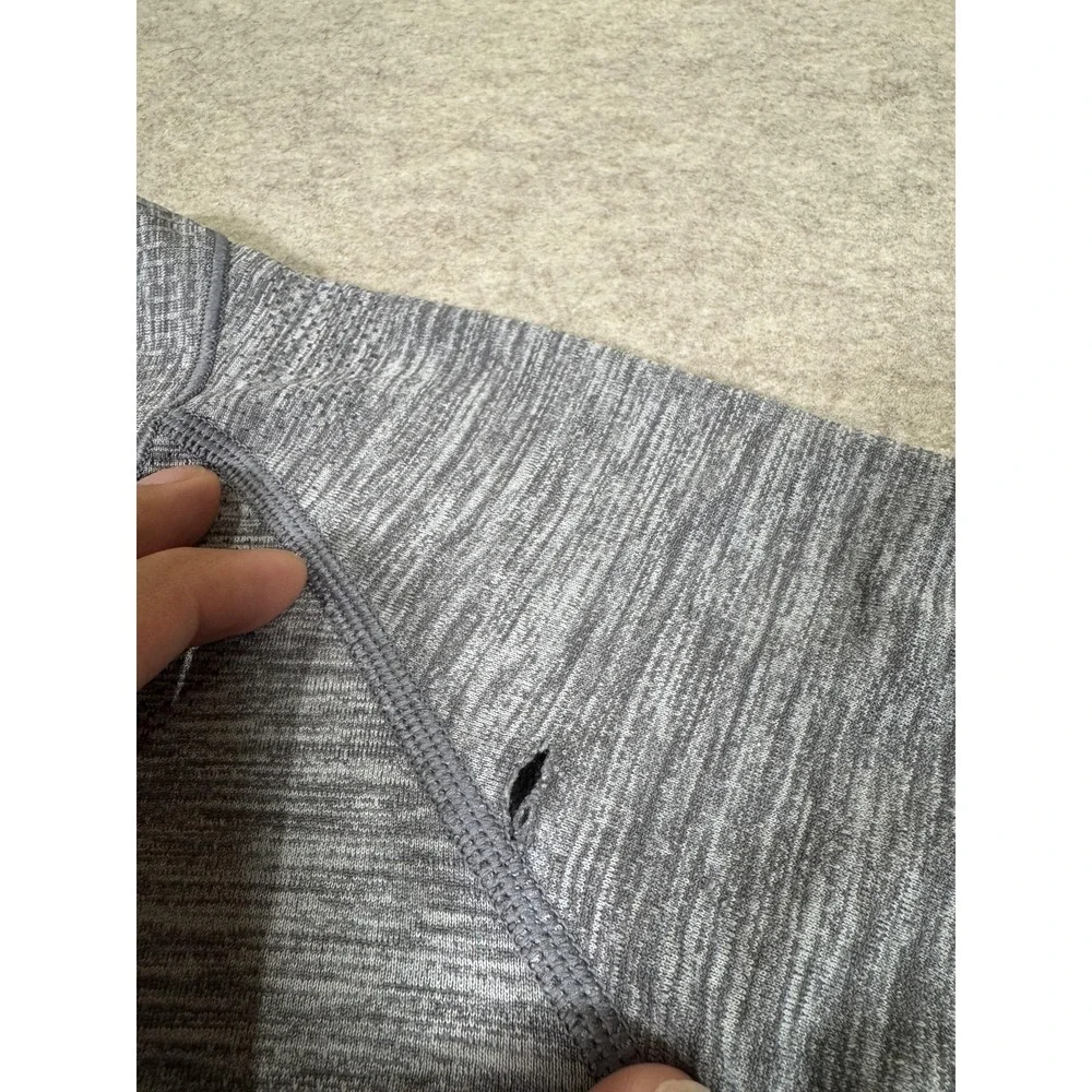 Lululemon Swiftly Tech Shirt Womens 8 Gray Long Sleeve Run Yoga Athletic Top